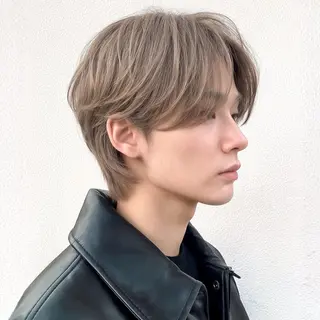 カラー ショート SOURCE京橋🌟 艶カラー/ヘアケアのヘアスタイル