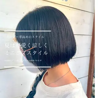 ショート KAKKY/ショート レイヤー/千種/池下のヘアスタイル