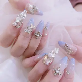 ネイル 梅田🦄中崎町🩵 u n o 0 1のネイルデザイン