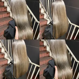 セミロング カラー ご予約 宜しくお願いします！のヘアスタイル