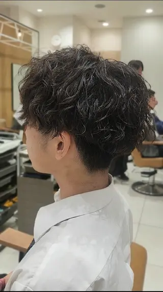 パーマ メンズ 垢抜けパーマヘア🍯 ジルのヘアスタイル