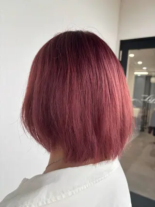ショート ルプラボウ あいか 韓国ヘア/艶髪のヘアスタイル