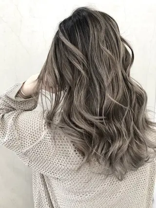 セミロング カラー 銀座《髪質改善》 垢抜け✨布施拓也のヘアスタイル
