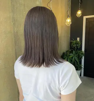 ミディアム カラー 🫟Blanco🫟 Color&Careのヘアスタイル