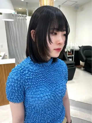 ミディアム カラー 🪭risa 暖色/レイヤー🪭のヘアスタイル