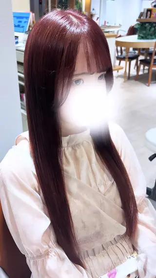 ロング カラー モデル募集 セイノチヒロのヘアスタイル
