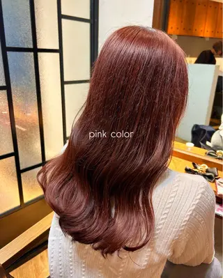 ロング 暖色カラー🍒🌷 hitomiのヘアスタイル