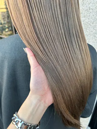 ロング カラー 【透明感カラー】 harunaのヘアスタイル