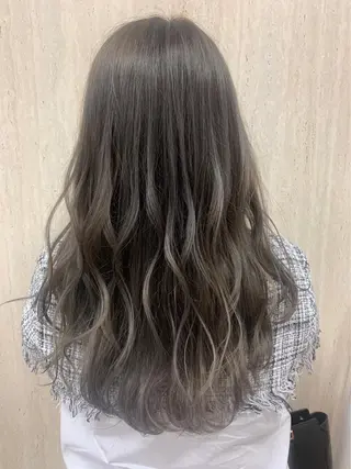 ロング カラー 店長 濱口 花菜 美髪整形のヘアスタイル