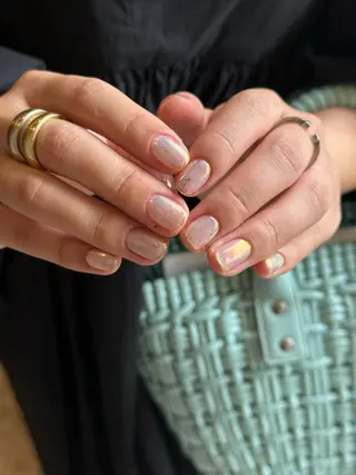 ショート カラー パーマ ヘアアレンジ メンズ キッズ ネイル マツエク・マツパ アイブロウ ar. harajukuのネイルデザイン