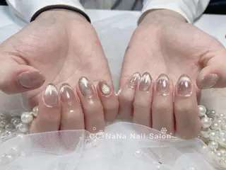 ネイル CC NaNa ワンホンネイル🌙Nのネイルデザイン