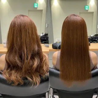 セミロング 髪質改善ヘアケア 艶髪特化/上田のヘアスタイル