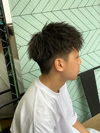 パーマ メンズ 渋谷/フェード/ 國分 翔のヘアスタイル