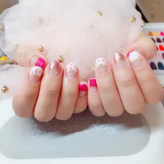 ネイル マジック ミラーのネイルデザイン