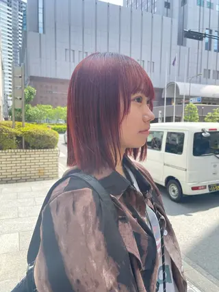 カラー ROMEO京橋 タナカユアンのヘアスタイル