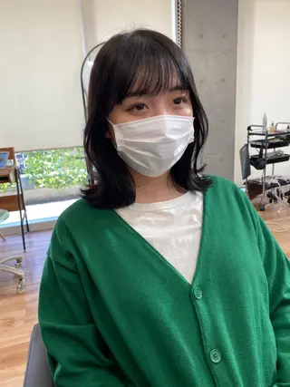ミディアム 似合わせレイヤー 🇰🇷荒木洋文のヘアスタイル