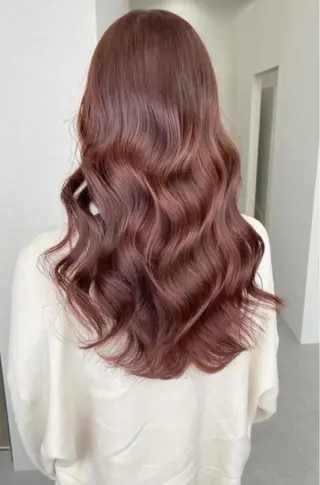 セミロング 【髪質改善×トレンド ヘア】杉崎のヘアスタイル