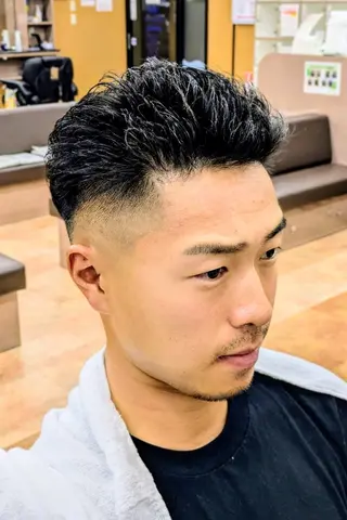 ショート 理容プラージュ燕三条 福井のヘアスタイル