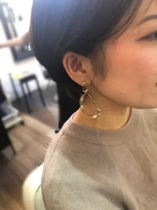 ショート カラー デザインカット🎨 ボブ🫟おざきのヘアスタイル