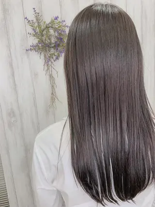 ロング チバ ヒロトのヘアスタイル