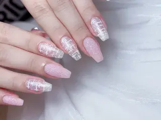 ネイル M🌷nail 長さだし専門店のネイルデザイン