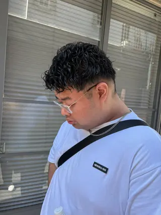 メンズ 🌷【暖色艶カラー】 shiori🌷のヘアスタイル