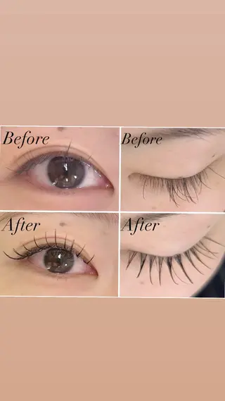 マツエク・マツパ Beautyeyel ash京都中央口店のマツエク・マツパデザイン