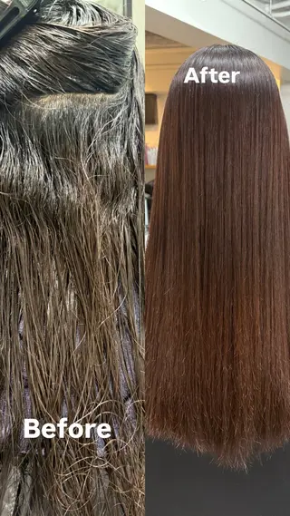 ロング 新宿/ベージュ/ 透明感カラー/タクマのヘアスタイル