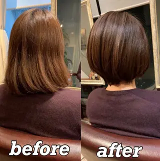 ショート *くせ毛に特化* 【yun】のヘアスタイル