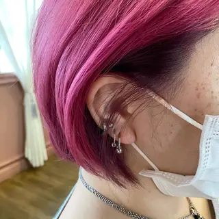 ショート カラー Jill franc _ ayanoのヘアスタイル