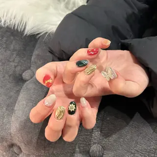 ネイル 春日井Dahlia Beauty中川のネイルデザイン