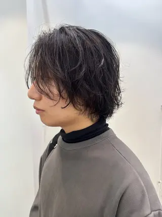 メンズ メンズパーマ/波巻き 桜井凌平のヘアスタイル