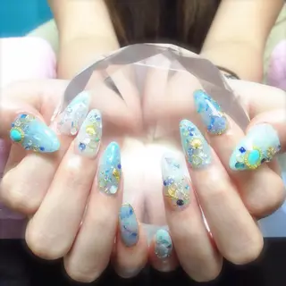 ネイル 🩵池袋heart nail🩵のネイルデザイン