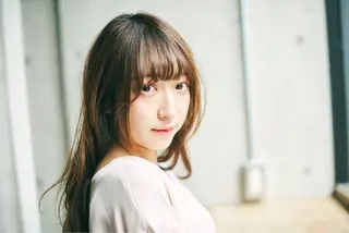 セミロング カラー *くせ毛に特化* 【yun】のヘアスタイル