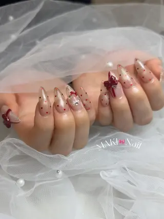 ネイル MAKI💎綺麗め 大人可愛い/堺筋本町のネイルデザイン