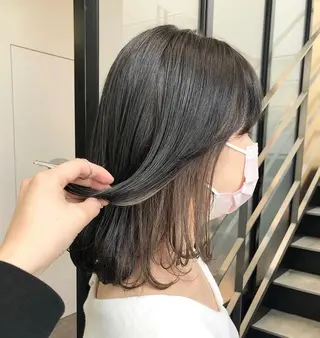 ミディアム カラー パーマ ヘアアレンジ メンズ キッズ stylist 🌸 kana.のヘアスタイル