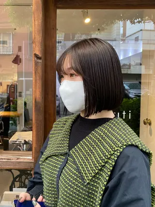 ショート 湯田 修永のヘアスタイル