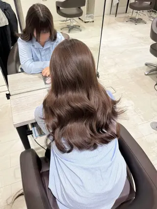 ロング 艶カラー /顔周り◎ 小川泰輝🫧のヘアスタイル