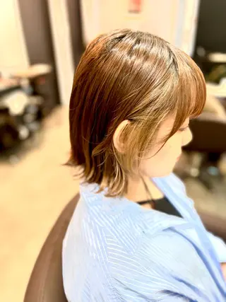 ショート 🍀艶髪縮毛矯正/ 風殿　滉太🍀のヘアスタイル