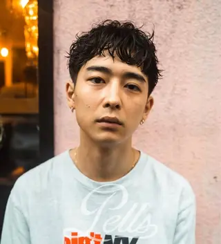 ショート カラー パーマ メンズ 🔗メンズサロン🔗 Kieのヘアスタイル