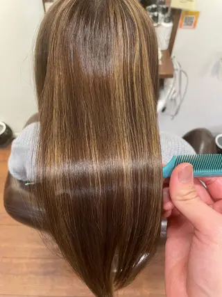 セミロング Snowdrop高円 寺【店長】山道のヘアスタイル