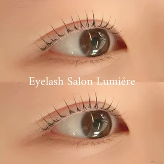 マツエク・マツパ Lumiére SAKURAのマツエク・マツパデザイン