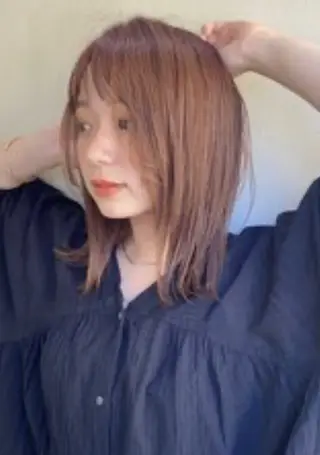 ミディアム カラー TELA HAIRのヘアスタイル