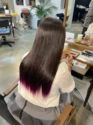 セミロング 鳥本かりん ／メンズモデル募集のヘアスタイル