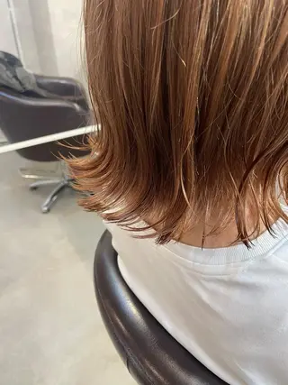 ミディアム トレンド透明感カラー ☘️大貫 昂涼🐹のヘアスタイル
