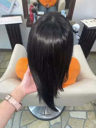 ミディアム 奈良/生駒/髪質改善 FEEL/マコのヘアスタイル