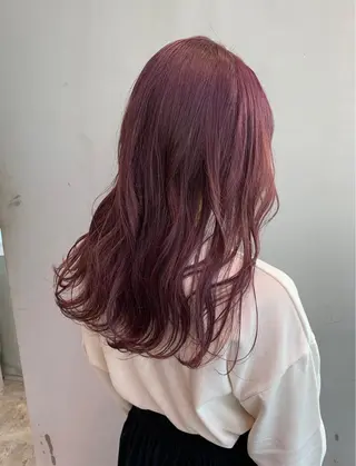 セミロング yui .のヘアスタイル