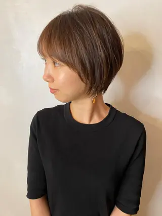 ショート 藤田 遼のヘアスタイル