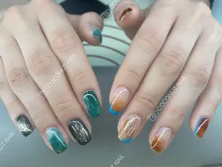 ネイル 神田 ココナッツのネイルデザイン