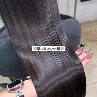 ロング カラー 𝐑𝐢𝐤𝐚 ໒꒱♡のヘアスタイル